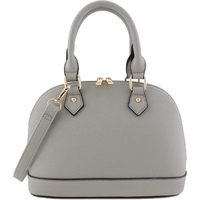 Paaaawaters Classic Dome Satchel Fashionable handbag
