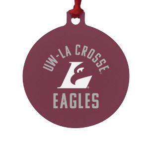 University of Wisconsin - La Crosse University Eagles Aluminum Holiday Christmas Tree Ornament - 1 of 4