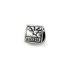 Black Bow Jewelry Sterling Silver Dream, Believe and Succeed 3-Sided Bead Charm - 3 of 4