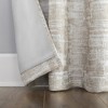 40"x63" Sun Zero Parrish Distressed Grid Thermal 100% Blackout Grommet Curtain Panel - 4 of 4