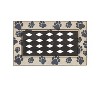 Evergreen Paw Print Flocked Sassafras Indoor Outdoor Switch Doormat Tray - 3 of 3