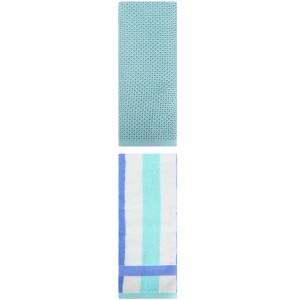 REGALWOVEN Cotton Soft Absorbent Bathroom Hand Towel for Kitchen Hotel and Spa 13" x 30"/13" x 29" 2 Pcs - 1 of 4