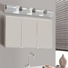 Modern 4-Light LED Bathroom Vanity Light Fixture Over Mirror Wall Lighting - 3 of 4