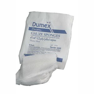 Gentell - Ducare - Non-Sterile Woven Gauze Sponge - 2 in. x 2 in. - 12-Ply - 1 of 1