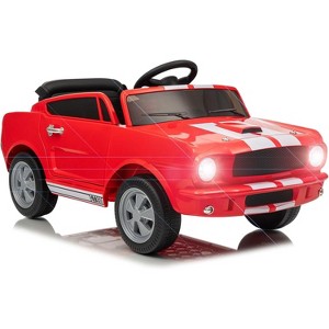 Licensed Shelby Kids Electric Vehicle | 12V Ride-On Toy with Remote Control | LED Lights, MP3 | for Boys and Girls - 1 of 4