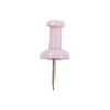 JAM Paper Colored Pushpins Baby Pink Push Pins 2 Packs of 100 (222419048A) - 3 of 4