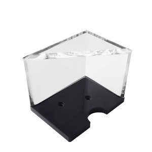 GSE Acrylic Discard Trays, Casino Grade Discard Holder Trays for Blackjack, Bridge, Playing Cards - 1 of 4