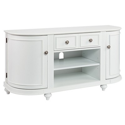 target white tv stand