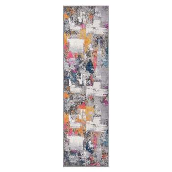 World Rug Gallery Contemporary Abstract Splashcolor Stain Resistant Soft Area Rug