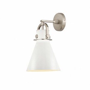 Newton Cone - 1 Light Wall Sconce In Industrial Style-14.25 Inches Tall and 8 Inches Wide - 1 of 1