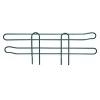 Quantum Storage Systems Side Ledge, 12"D X 4"H, Green Epoxy Antimicrobial Finish - 2 of 2