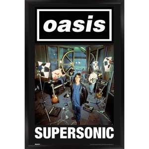 Trends International Oasis - Supersonic Framed Wall Poster Prints