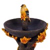 Maple Tree Resin Bird Bath - 3 of 4