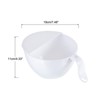 Unique Bargains Kitchen Rice Washing Bowl Strainer Colander Bowl Drain Basket - 2 of 3