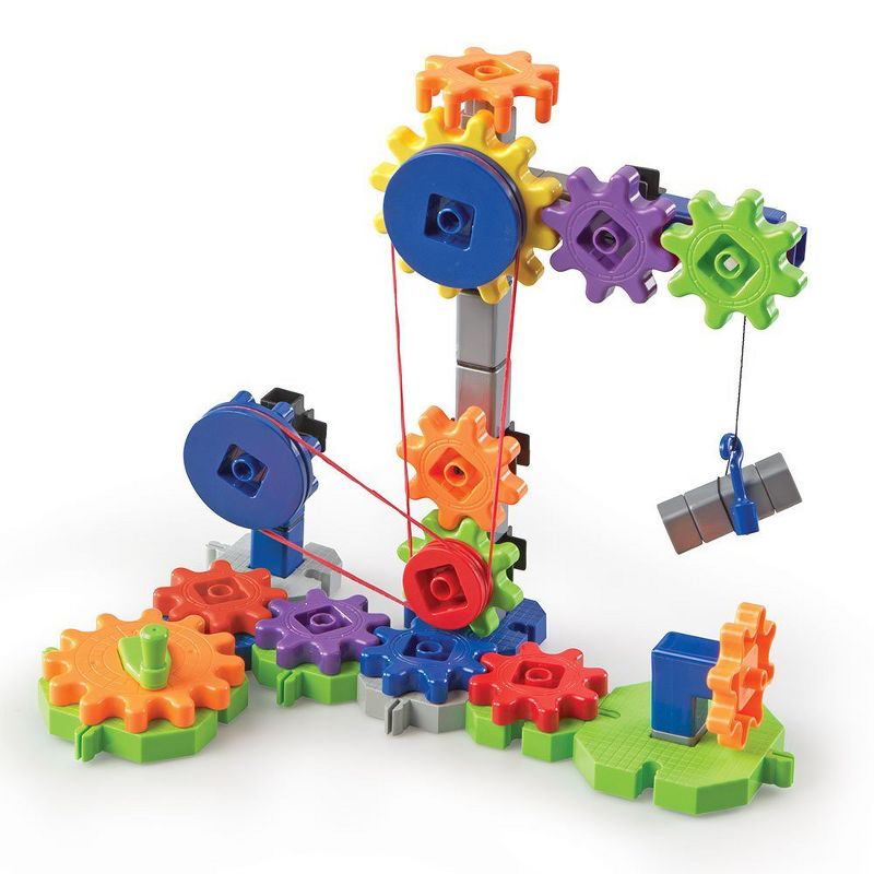 Learning Resources Gears! Gears! Gears! Machines in Motion, STEM Toys for Kids, Gear Toy, 116 Pieces, Ages 5+, 4 of 8