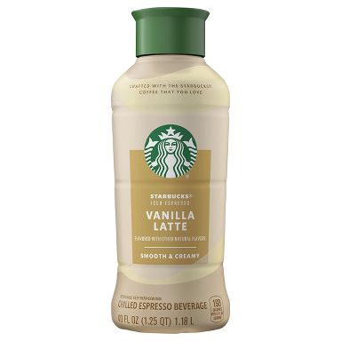 Vanilla Latte Iced Espresso - 40 fl oz: Espresso Roast, Source Varies