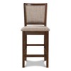 New Classic Furniture,Amy Counter Chair (Set of 2)-Cherry - 2 of 4