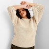 Women's Short Sleeve Crewneck Sweater - Future Collective - 3 of 3