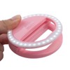 Insten 3" Mini LED Selfie Ring Light with Clip for Laptop Tablet Video, Dimmable, 36 Beads, Battery Powered - 4 of 4