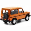 1980 Mercedes-Benz G-Model (SWB) Orange with Black Stripes Limited Edition to 504 pieces 1/18 Diecast Model Car by Minichamps - 3 of 4