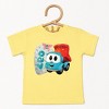 Leo the Truck Leo Name Distressed - Toddler Short Sleeve Graphic T-Shirt - 2 of 3