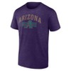 MLB Arizona Diamondbacks Men's Bi-Blend Short Sleeve T-Shirt - 2 of 3