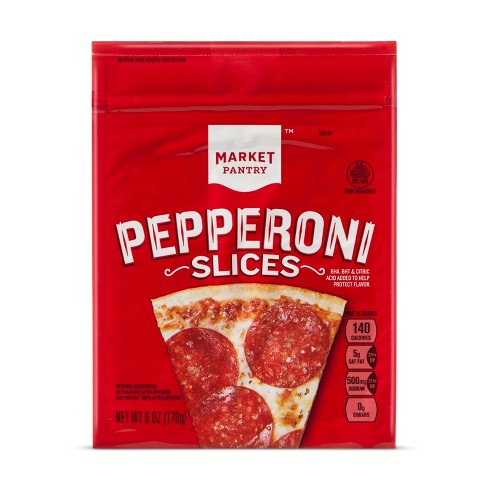 Pepperoni Slices 6oz Market Pantry Target