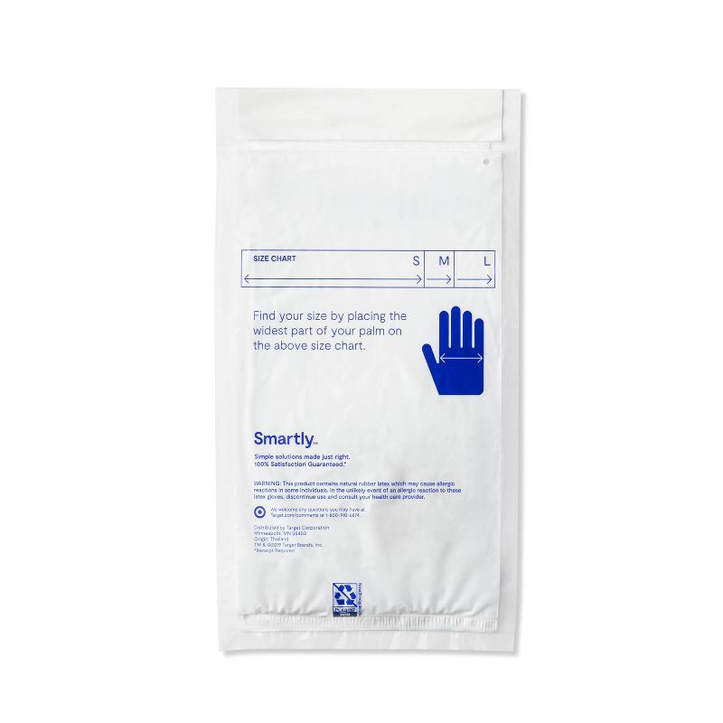 Reusable Double Pack Latex Gloves - 4ct - Smartly&#8482;, 3 of 4