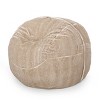 CENGHU 5'Large Bean Bag Chair with Memory Foam Filling, Faux Fur Cozy Bean Bag Chair Sofa - 2 of 4