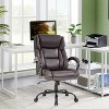FDW Big and Tall Office Chair Executive Office Chair with High Back Cushioned Headrest - 2 of 4