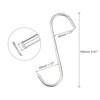Unique Bargains Stainless Steel S-Shaped Utility Fish Beef Hanging Meat Hook 4 Pcs - 2 of 4