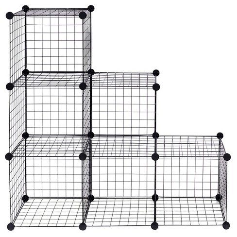 Closet Organizers and Storage, 6 Storage Cubes, Wire Cube Storage