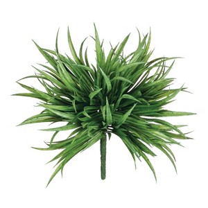 Sullivans Artificial Mini Grass Bush 7"H Green - 1 of 2
