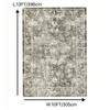 Nasitip Vintage Floral Area Rug Soft -Washable Floor Carpet -Bordered Rug, Traditional Distressed Rug, Oriental Rug for Bedroom, Living Room - 4 of 4