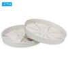Unique Bargains Lightweight Sturdy Durable Nordic Minimalist Plant Saucers 2 Pcs - 3 of 4