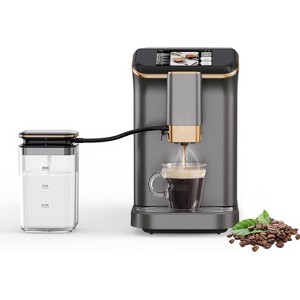 Espresso Machine 20 Bar, Professional Espresso Maker Cappuccino Machine with Steam Milk Frother - 1 of 4