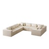 188" Corduroy Modular U-Shaped Sectional Sofa, 8-Piece - 2 of 4