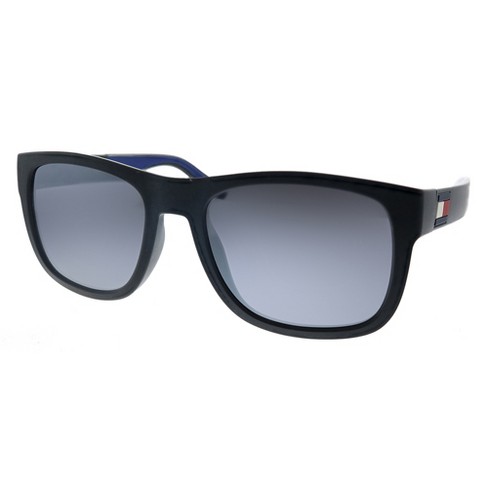 Jordbær sennep planer Tommy Hilfiger Th 1556/s D51 Unisex Rectangle Sunglasses Black Blue 52mm :  Target