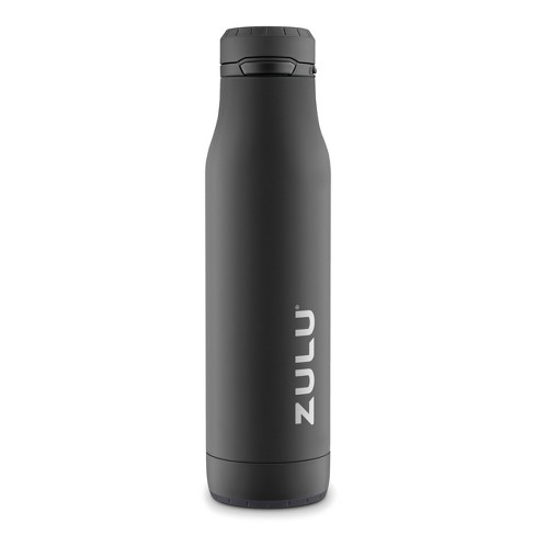Zulu Ace 24oz Stainless Steel Water Bottle - Black : Target