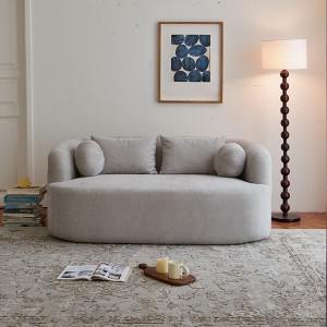 GDFStudio Ipomoea 67" Modern Chenille Loveseat Sofa with Deep Cloud Seat - 1 of 4