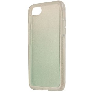 OtterBox Symmetry Clear Series Hybrid Case for iPhone 8 7 - Clear/Teal/Glitter - 1 of 1