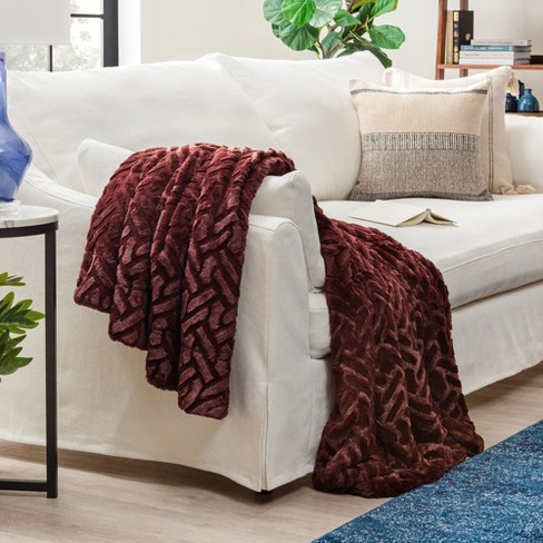 Chanasya Soft Cloud Faux Fur Throw Blanket Reversible Faux Shearling Target