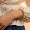 Pure Collection by Ross-Simons 0.10 Carat Pink Sapphire and .11 ct. t.w. Diamond Bar Bracelet in 14kt Rose Gold Size 6.5 - 2 of 3