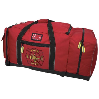 Kemp Red Firefighter Gear Bag
