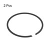 Unique Bargains Durable High Tensile Piston Ring Set 2 Pcs - 3 of 4