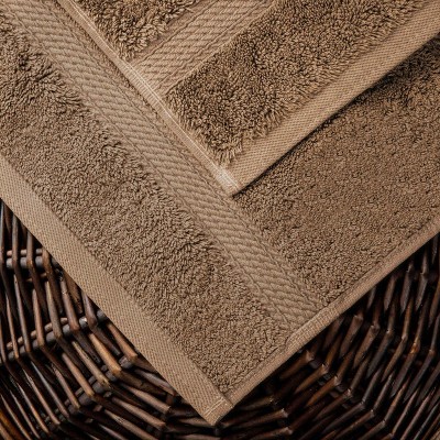 Luxury Latte Egyptian Cotton 6-Piece Towel Set