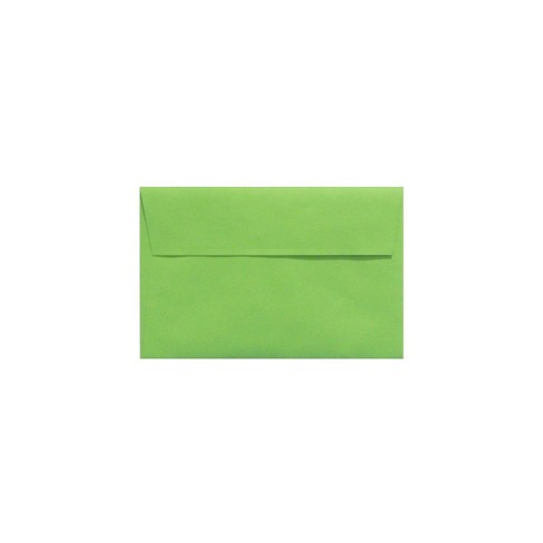 A9 Invitation Envelopes w/Peel & Press - Limelight Green 50 Qty. 5 3/4 x 8 3/4