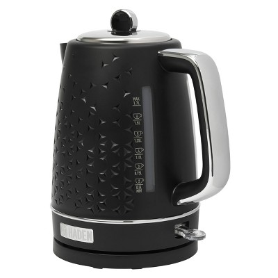 Starbeck Black and Chrome 1.7L Stainless Steel Electric Kettle