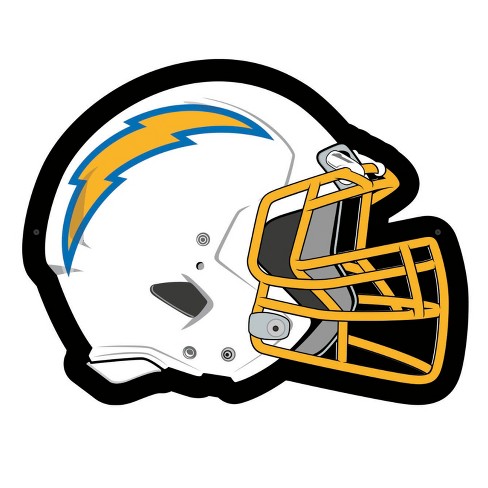 Evergreen Ultra-Thin Edgelight LED Wall Decor, Helmet, Los Angeles  Chargers- 19.5 x 15 Inches Made In USA