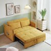 NicBex Convertible Sleeper Chair,Modern Pull-out Sofa Bed with Backrest,Comfortable Couches for Living Room,Black/Beige/Yellow/Ivory - 2 of 4